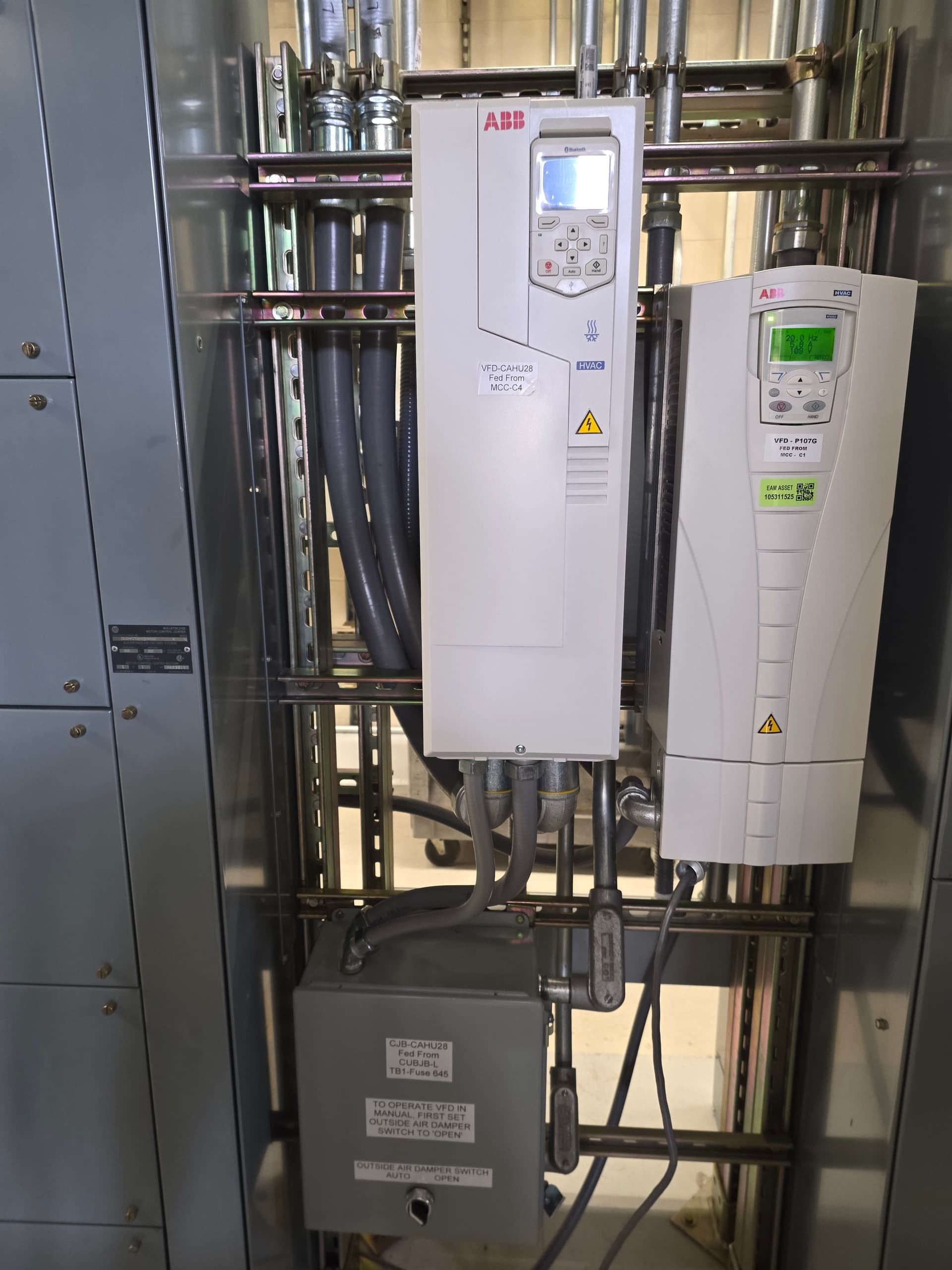 Gallery photos for VFD Replacement Done Right - System Back Online and Running Strong: Image #2