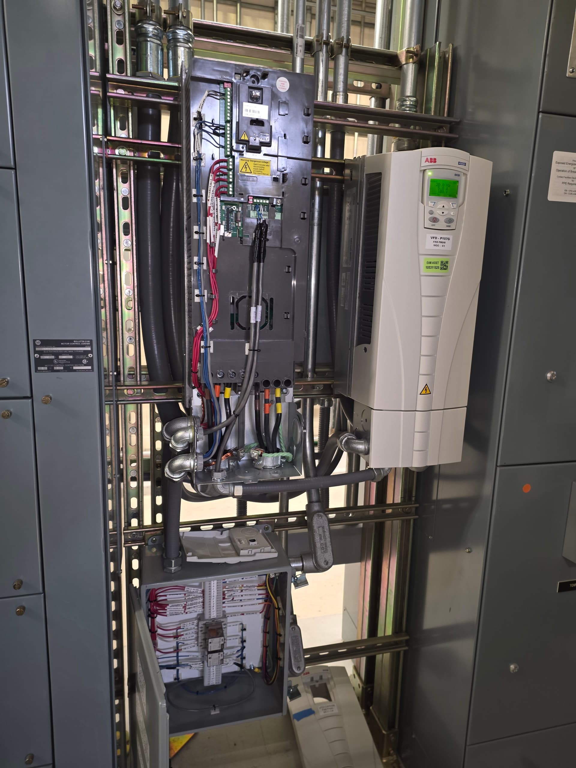 VFD Replacement Done Right - System Back Online and Running Strong image