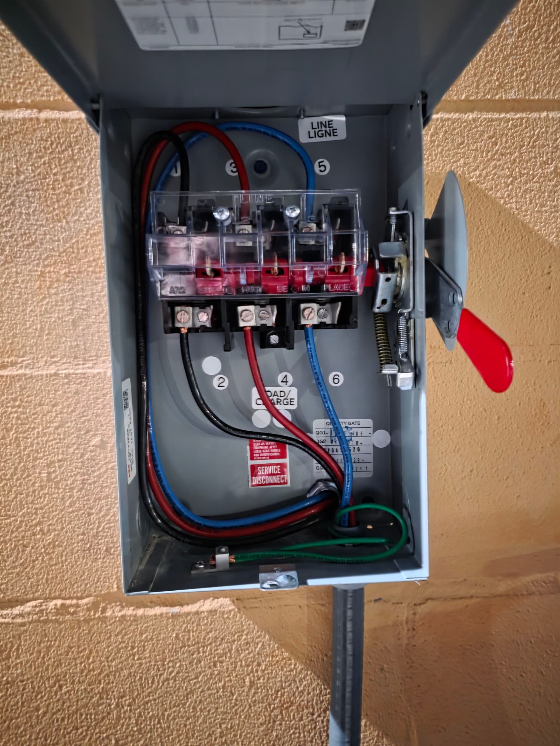 Clean Commercial Electrical Work Behind Every A/C Install image